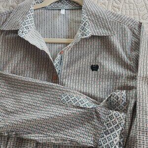 Cinch blouse_western wear_black, white, pink